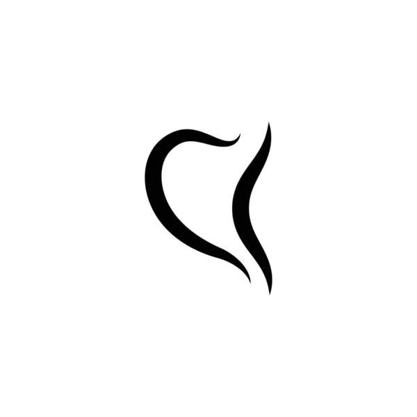 Logotipo Estômago Design Ilustração Vektor — Vetor de Stock