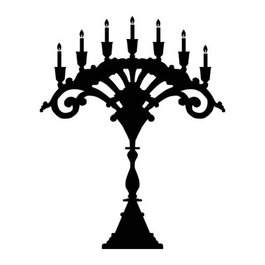 Mum simgesi vektör illüstrasyon şablonu tasarımı