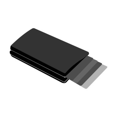 cüzdan simgesi vektör illüstrasyon tasarımı