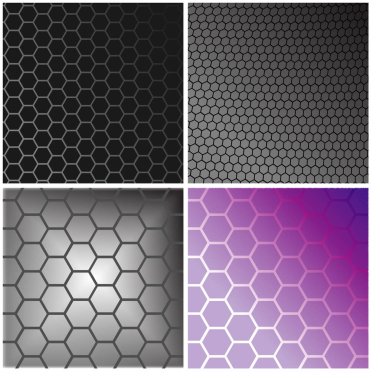 hexagon background vector illustration design