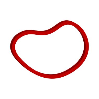 Elastic band rubber vector icon illustration design