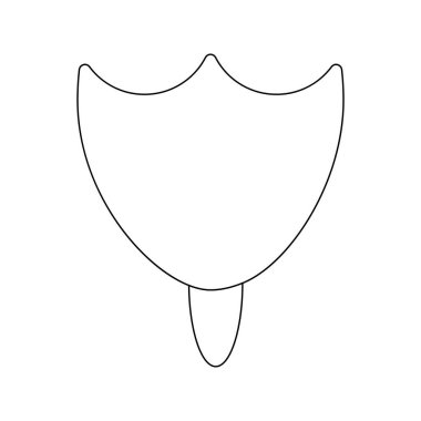 duck leg icon vector illustration design