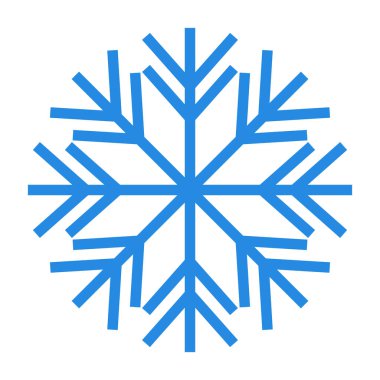 snowflake icon or logo isolated sign symbol vector illustration