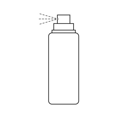 perfume icon.vector illustration symbol logo design