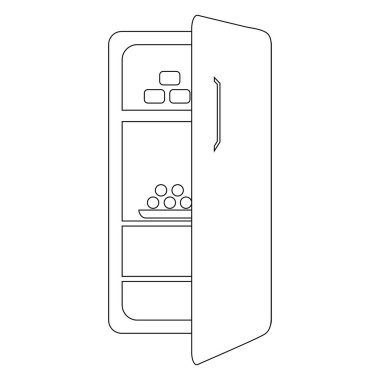 refrigerator icon vector illustration design