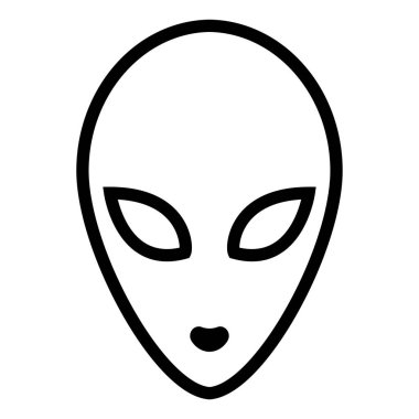alien icon vektor illustration design