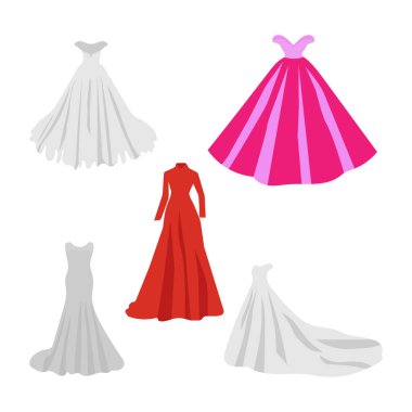wedding dress icon vector illustration design