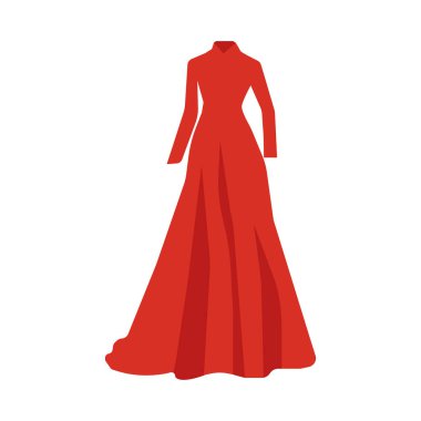 wedding dress icon vector illustration design