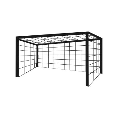 football goal icon vector illustration flat design and background