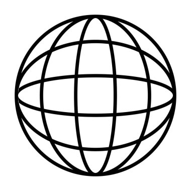 Moda dünya logosu, vektör illüstrasyon tasarım şablonu.