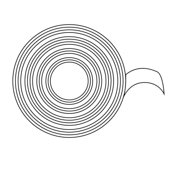 Duct Tape Icon Vector Illustration Symbol Design — Stockvektor