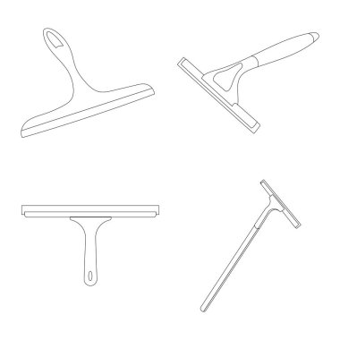 glass cleaner icon vector illustration symbol design