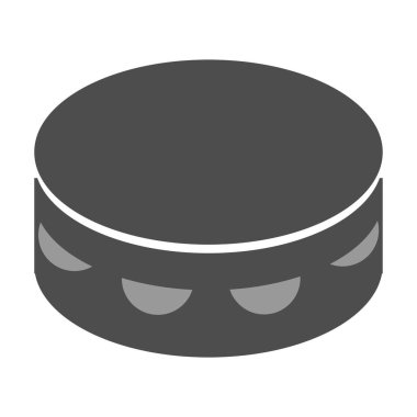 Tef simgesi geleneksel müzik aletleri vektör illüstrasyon sembolü tasarımı