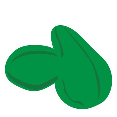 chayote meyve ikonu vektör illüstrasyon tasarımı
