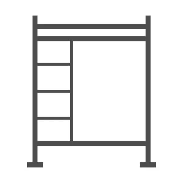 Gerüst Symbol Vektor Illustration Symbol Design — Stockvektor