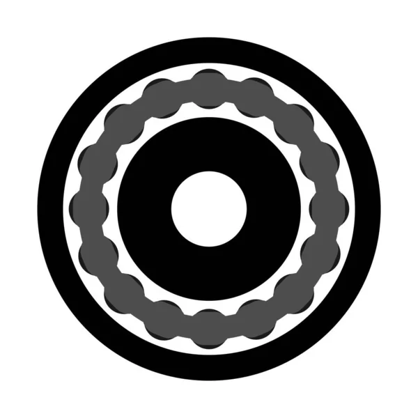 Дизайн Символів Векторної Ілюстрації Підшипника — стоковий вектор