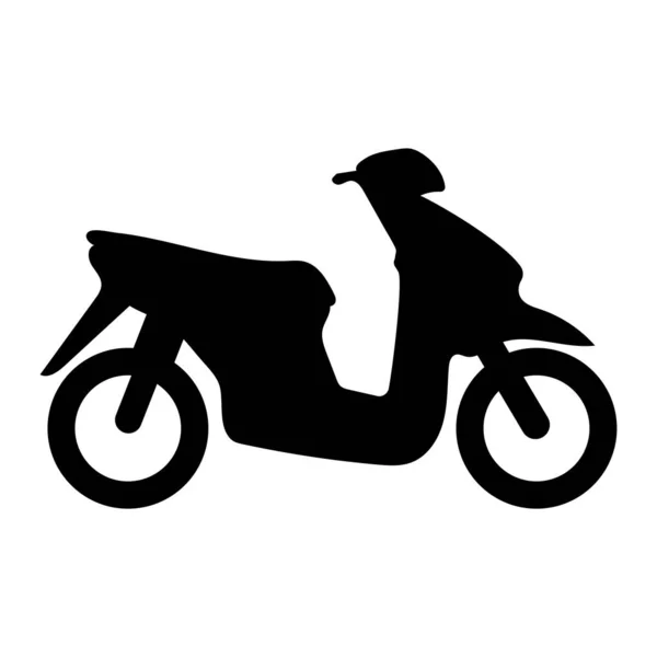 Icône Moto Vecteur Illustration Design — Image vectorielle