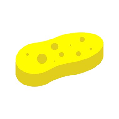 sünger simgesi vektör illüstrasyon tasarımı