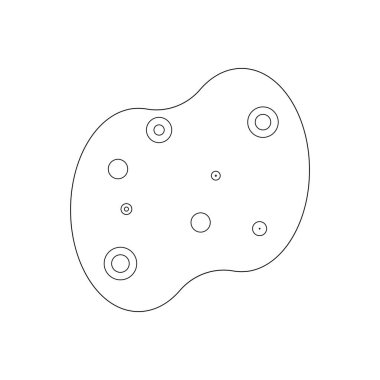 sünger simgesi vektör illüstrasyon tasarımı