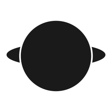 Gezegen ikonu vektör çizimi tasarımı