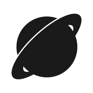 Gezegen ikonu vektör çizimi tasarımı