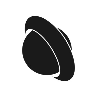 Gezegen ikonu vektör çizimi tasarımı