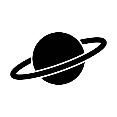 Gezegen ikonu vektör çizimi tasarımı