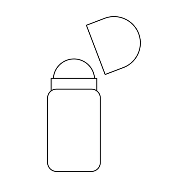 Deodorant Ikonu Vektör Illüstrasyon Tasarımı — Stok Vektör