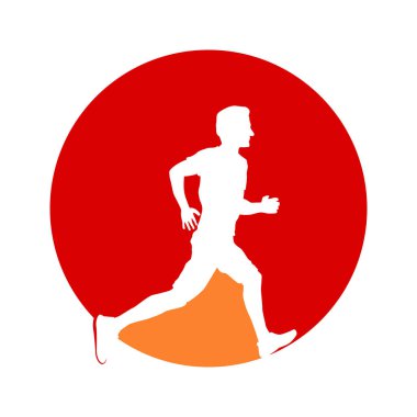 çalışan adam simgesi vektör illüstrasyon tasarımı