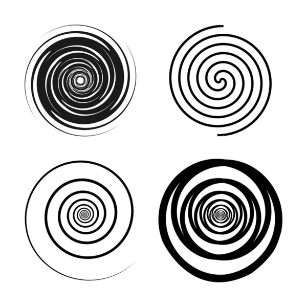 Hipnotizador Círculo Icono Vector Ilustración Diseño — Vector de stock