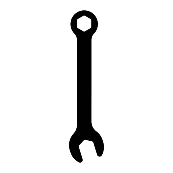 Ringschlüssel Symbol Vektor Illustration Design — Stockvektor