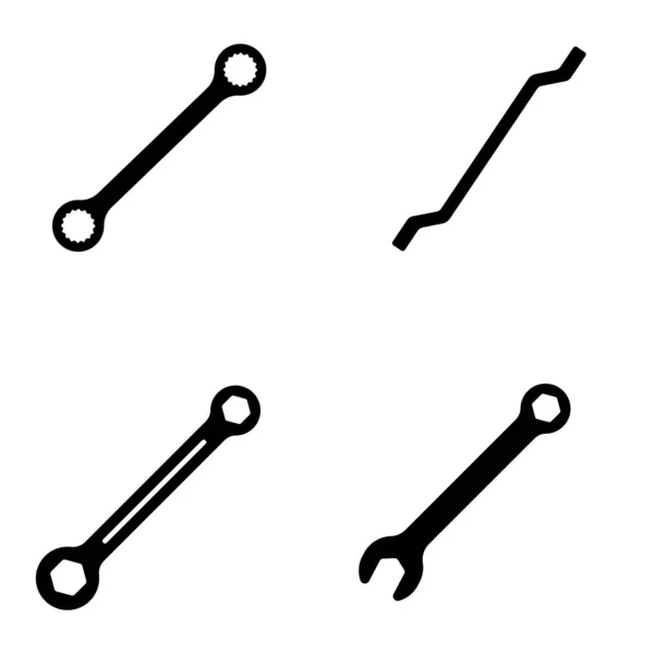 Návrh Vektorových Ilustrací Klíčů — Stockový vektor