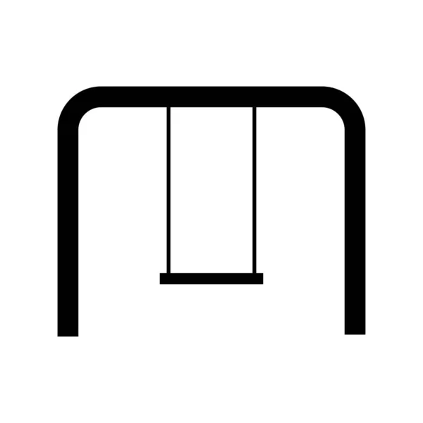 Swing Ikon Vektor Illustration Symbol Design — Stock vektor