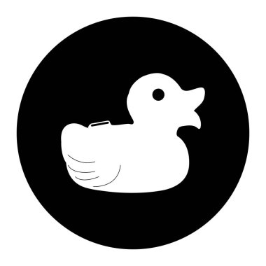 ördek madeni para tasarrufu illüstrasyon tasarımı