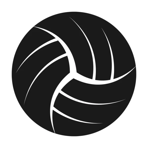 Volleyball Icon Vector Illustration Design — Vector de stock