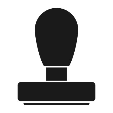 Damga vektör illüstrasyon sembolü tasarımı