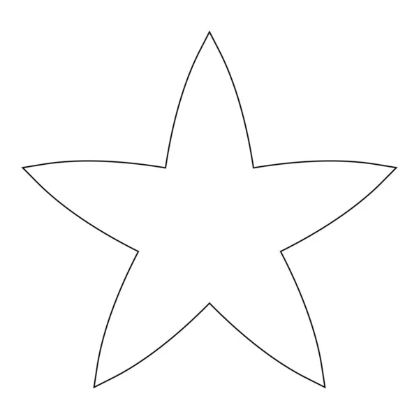 星のアイコン ベクトル イラスト デザイン — ストックベクタ