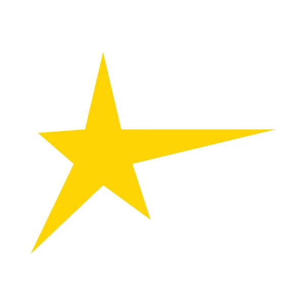 Icono Estrella Vector Ilustración Diseño — Vector de stock