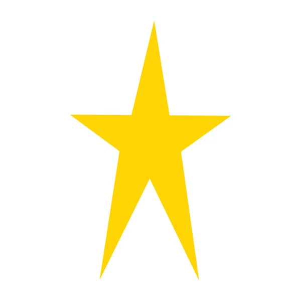 Icono Estrella Vector Ilustración Diseño — Vector de stock