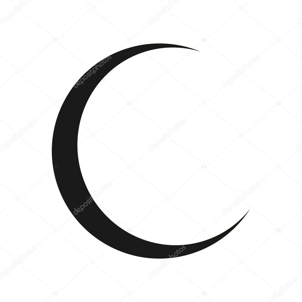Moon icon vector illustration design