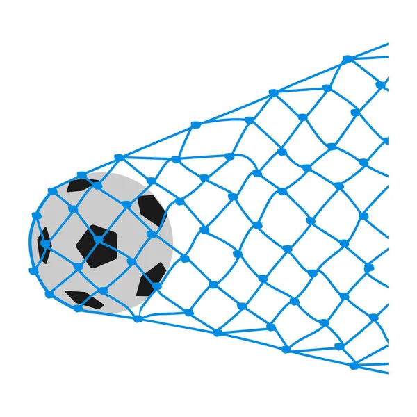 Ball Icon Net Logo Vector Illustration Design — Stock Vector