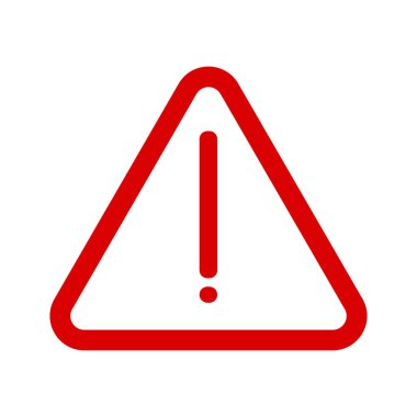 Hata ikonu vektör illüstrasyon sembolü tasarımı