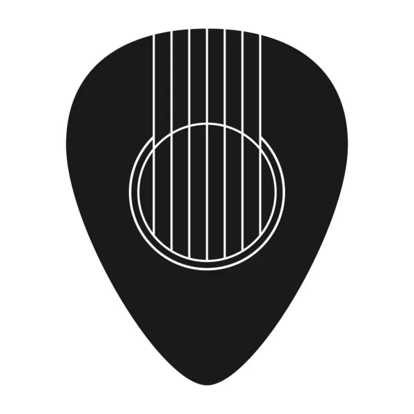 Escolha Guitarra Ícone Vetor Ilustração Símbolo Design — Vetor de Stock