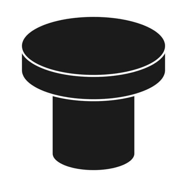 Sütun Logo Vektör Şablon Tasarımı — Stok Vektör