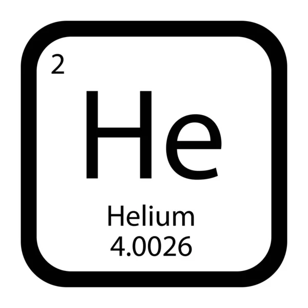 Helium Icon Vector Illustration Design — Stock Vector