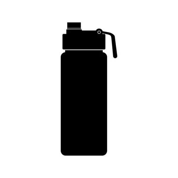 Dricka Vattenflaskor Ikon Vektor Illustration Mall Design — Stock vektor