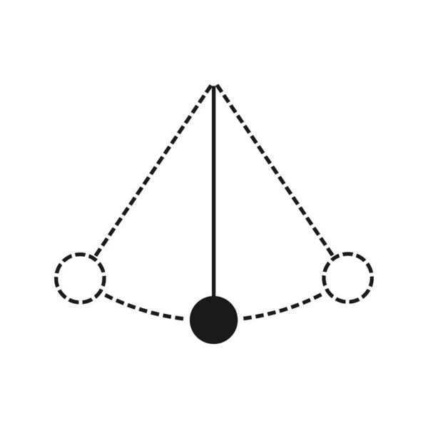 Icône Pendule Dessin Vectoriel Illustration — Image vectorielle
