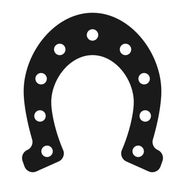 At nalı ikonu vektör illüstrasyon tasarımı