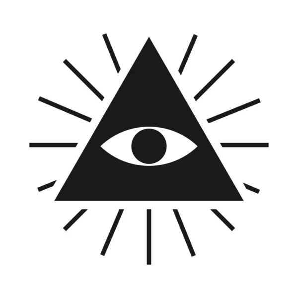 Freemasons Vector Icon Illustration Symbol Design — Stock Vector