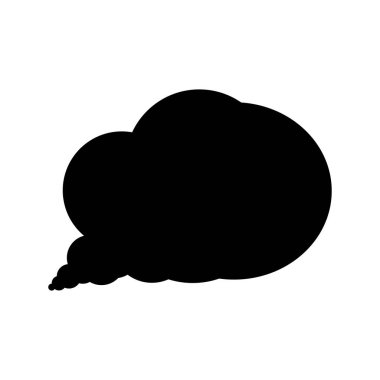 Konuşma balonu ikonu vektör illüstrasyon sembolü tasarımı